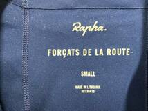 HP529 ラファ RAPHA PROTEAM LONG SLEEVE JERSEY 長袖サイクルジャージ Sサイズ 青_画像7