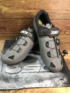 HO644 シディ SIDI GENIUS 10 ビンディングシューズ グレー EU41 1/2 SPD-SL