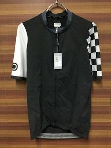 HO217 ドットアウト DOT OUT FANATICA JERSEY 半袖サイクルジャージ 紺グレー M