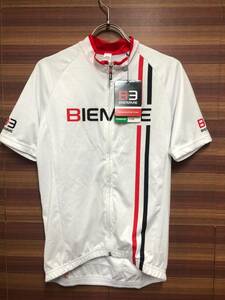 HO977 ビエンメ BIEMME 17SS ITEM TWO JERSEY サイクルジャージ WHITE/RED WHI-RED S