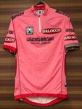 HP273 サンティーニ Santini 半袖 サイクルジャージ ピンク S Giro d'Italia 2013 Paul Smith_画像1