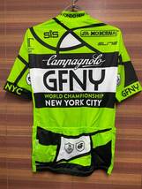 HO892 ビエンメ BIEMME 2017 GRAN FONDO NY SS JERSEY サイクルジャージ グリーン M_画像2