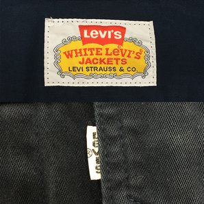 Levi's リーバイス WHITE Levi's JACKETS 70505-30 日本製 94年 ジージャン サイズ38 ネイビー ジャケット Gジャンの画像4