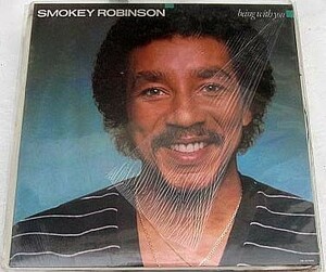 SMOKEY ROBINSON BEING WITH YOU LPレコード