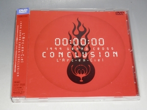 ☆ L'Arc-en-Ciel ラルク・アン・シエル 1999 GRAND CROSS CONCLUSION 帯付DVD KSB5-5704/*盤キズあり