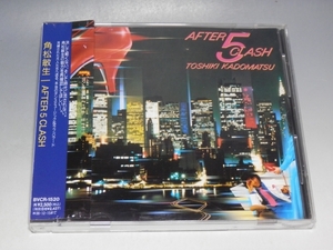 ☆ 角松敏生 AFTER 5 CLASH 帯付CD BVCR-1520/*盤キズあり