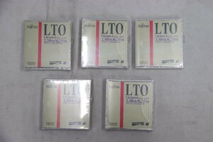 FUJITSU LTO Ultrium 6 DATA CARTRIDGE 2.50TB/6.25TB 5本セット（未使用）