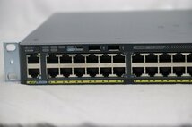 Cisco Catalyst 2960-X シリーズ スイッチ WS-C2960X-48TS-L V03_画像3