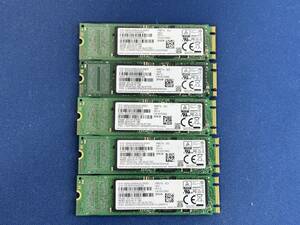 【動作確認済み SAMSUNG製 SSD】 MZNLN256H 256 GB SATA 2280 5枚セット ④