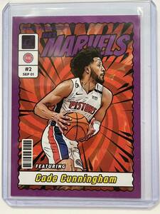 Cade Cunningham Donruss Net Marvels Purple Press Proof NBA カード 2023/24