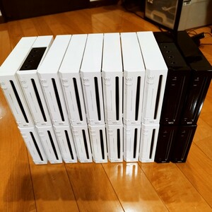 任天堂 Wii 本体 RVL-001 20台まとめ　動作未確認 黒4台 白16台 ジャンク 大量 Nintendo