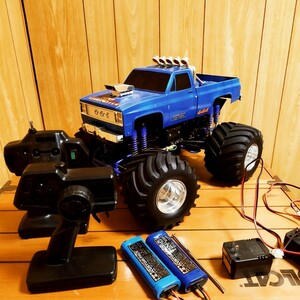 ジャンク品　タミヤ TAMIYA SUPER CLOD BUSTER ラジコン ピックアップトラック スーパー クラッドバスター 4×4×4 1/10スケール