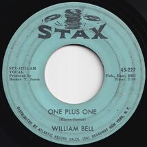 William Bell Eloise (Hang On In There) / One Plus One Stax US 45-227 205687 SOUL ソウル レコード 7インチ 45_画像2