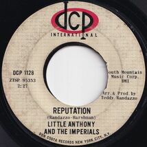 Little Anthony And The Imperials Hurt So Bad / Reputation DCP International US DCP 1128 205780 R&B R&R レコード 7インチ 45_画像2