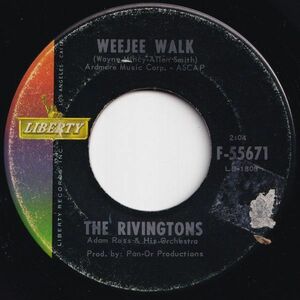 Rivingtons Weejee Walk / Fairy Tales Liberty US F-55671 205826 SOUL ソウル レコード 7インチ 45