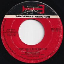 Raeletts Bad Water / That Goes To Show You Tangerine US TRC-1014 205837 SOUL ソウル レコード 7インチ 45_画像2