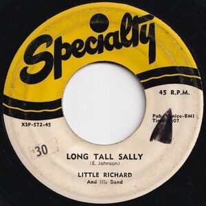 Little Richard And His Band Long Tall Sally / Slippin' And Slidin' Specialty US XSP-572-45 205898 R&B R&R レコード 7インチ 45