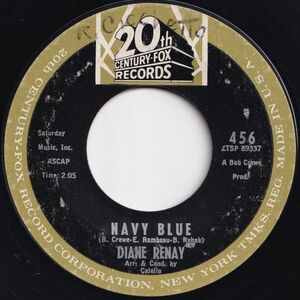 Diane Renay Navy Blue / Unbelievable Guy 20th Century Fox US 456 205932 ROCK POP ロック ポップ レコード 7インチ 45