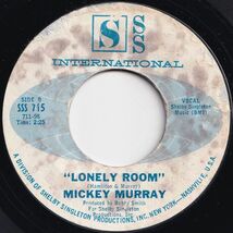 Mickey Murray Shout Bamalama / Lonely Room SSS International US SSS 715 206050 SOUL FUNK ソウル ファンク レコード 7インチ 45_画像2