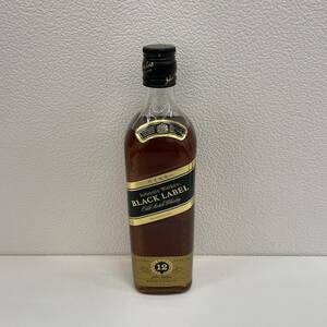 【HPF-3138】 未開栓 Johnnie Walker ジョニーウォーカー BLACK LABEL 12年 スコッチ ウイスキー 750ml 43% アルコール 現状保管品
