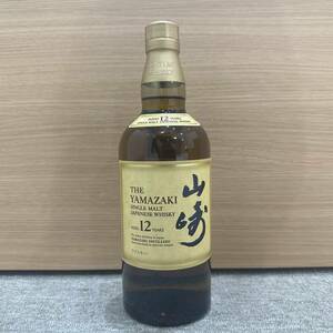 【TOA-3666】 SUNTORY サントリー 山崎 ヤマザキ 12年 12YEARS サントリー シングルモルト ウイスキー 700ml 43% 新品未開栓