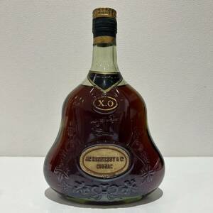 【AMT-9415】未開栓 JAs HENNESSY ジャズ ヘネシー XO グリーンボトル 金キャップ コニャック 700ml 40％ ブランデー 古酒 洋酒 目減りあり