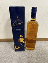 【ART-2880】1円スタート JOHNNIE WALKER ジョニーウォーカー Quest クエスト スコッチウイスキー 古酒/750ml 40% 箱付 長期保管品 現状品_画像1