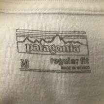 Patagonia 39040 Organic Cotton Shop Sticker Cotton T-shirt パタゴニア オーガニックコットン 長袖ロゴTシャツ 良品 size M/XL_画像4