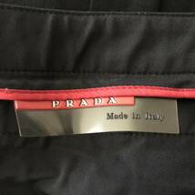 PRADA プラダ イタリア製 正規品 レディース ストレッチパンツ ブラック size 38_画像8