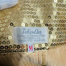 2223 袴 はかま パンツ 金 ゴールド スパンコール TAKENOKO タケノコ 舞台衣装 ステージ衣装 ダンス 発表会 イベント パーティー_画像8