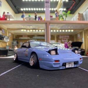 180SX 完成品　ドリ車仕様　フジミ