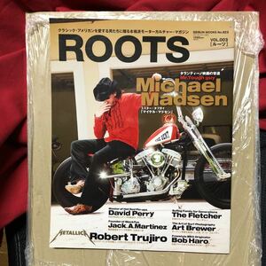 クラシック・アメリカンを愛する男たちに贈る本格派モーターカルチャー・マガジン ROOTS VOL.003 ハーレーダビッドソン カスタム