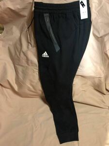 adidas アディダス　スエットパンツ　立体裁断　XL ウエスト　83～８９　新品未使用　ブラック