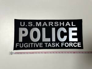 US MARSHAL TASK FORCE パッチ D CRAFT WORKS ブラック／USMS マーシャル LE Firstspear crye Eagle ファーストスピア