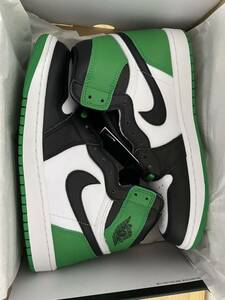 Nike Air Jordan 1 Retro High OG Celtics/Black and Lucky Green (2023) 27.5cm