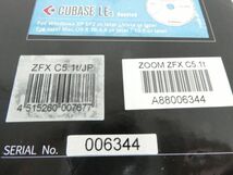 ZOOM ズーム ZFX C5.1t CONTROL PACKAGE USBオーディオインターフェイス 箱 取説 USB ディスク付 少々使用感あり ひどい汚れなし　m_画像2