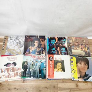 12 レコード 大量まとめ 57点 井上陽水 サザンオールスターズ 松山千春 邦楽 美空ひばり 薬師丸ひろ子 ラッツ&スター