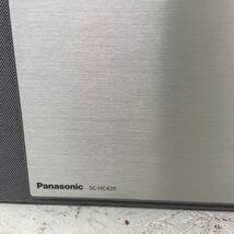 7 Panasonic SC-HC420 2023年製 ミニコンポ パナソニック コンパクト ステレオ システム _画像3