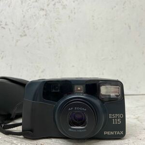 1 通電確認OK ペンタックス PENTAX ESPIO 115 フィルムカメラ レトロ フラッシュOK コンパクトフィルムカメラ