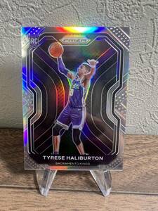 PANINI PRIZM RC SILVER TYRESE HALIBURTON