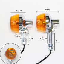 バイク ホンダ CB 系 ウインカー ショート ロング 4個 ホーク CB250 CB350 CB450 CB750 CB400T CB400F CB550four CB750four CB400N CL450_画像6