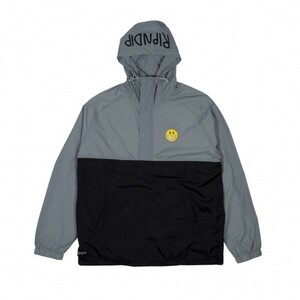 RIPNDIP It Won't Be Ok Anorak Jacket 長袖 ジャケット アウター outer nylon アノラック ナイロン black gray 黒 グレー ブラック