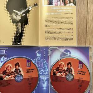 ３枚組【2DVD+CD】Cream クリーム 国内盤 ブックレット付 Eric Clapton エリック・クラプトンの画像2