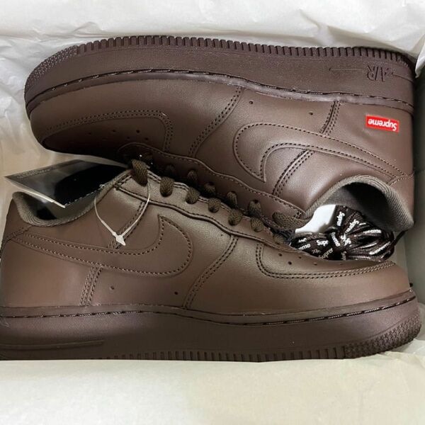 Supreme × Nike Air Force 1 Low "Baroque Brown" 