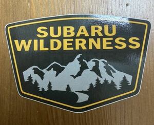 スバル Subaru ステッカー デカール 北米 usdm 日本未発売 US 正規品 アメリカスバル限定 シール decal 新品 wilderness 