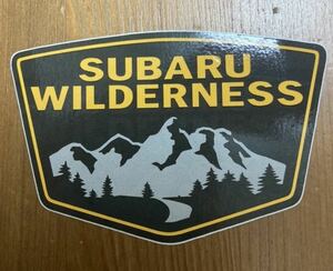 スバル Subaru ステッカー デカール 北米 usdm 日本未発売 US 正規品 アメリカスバル限定 シール decal 新品 wilderness