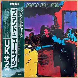 LP■ROCK//PUNK/U.K. SUBS/BRAND NEW AGE/RCA RVP-6473/国内80年ORIG RARE OBI/帯 美品/U.K. サブス/BRITISH HARDCORE PUNK/NICKY GARRATT