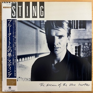 LP■ROCK/STING/THE DREAM OF THE BLUE TURTLES/A&M AMP-28125/国内85年ORIG 来日記念 2 INSERTS OBI 美盤/スティング/ブルータートルの夢