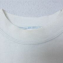 XL/古着 ヘインズ Hanes 長袖 スウェット メンズ 00s サンフランシスコ 刺繍 クルーネック 白 ホワイト 24jan31 中古 スエット トレーナー_画像4