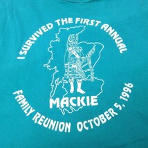 XL/古着 半袖 ビンテージ Tシャツ メンズ 00s MACKIE クルーネック 水色 24feb03 中古_画像2